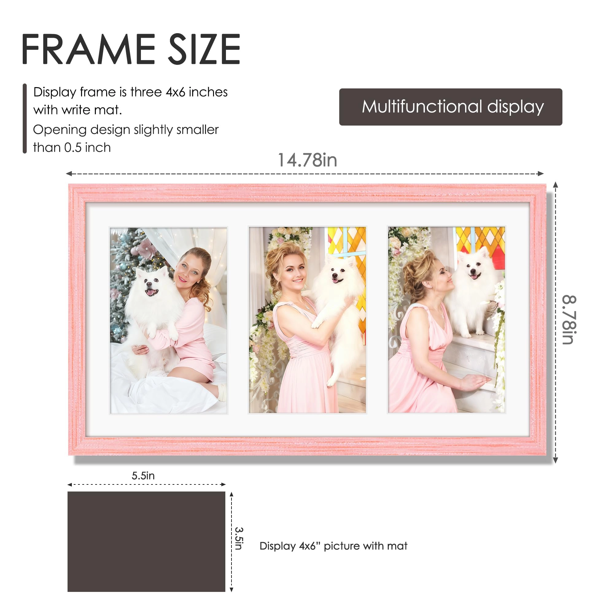 Collage Picture Frame - 8x14 3