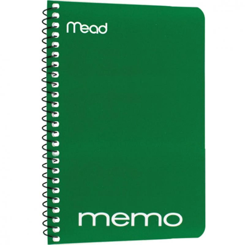Memo Notebook 3 X 5 Spiral - Lined 60 Sheets