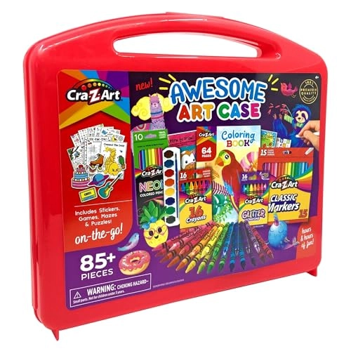 Awesome Arts Case - School Art Supply Kit Storage