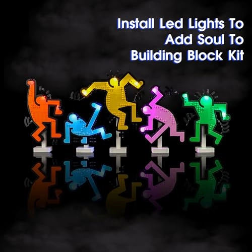 Led Light for LEGO Keith Haring Dancing Figures 31216