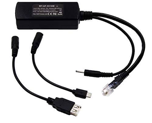 WT-AF-USB - 5 Volts 10 Watts 802.3af 10/100/1000
