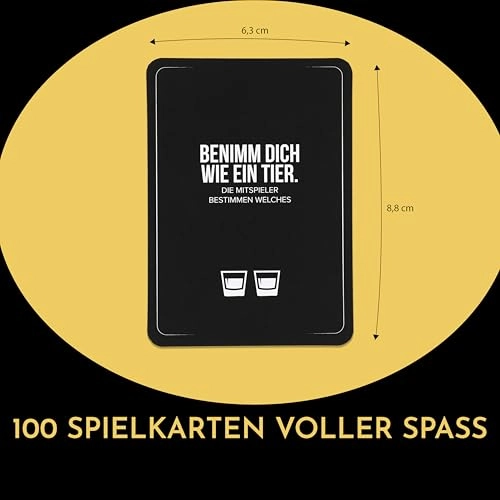 Party Game Wer Nicht dart, der trinkt - German 16 years and up 100