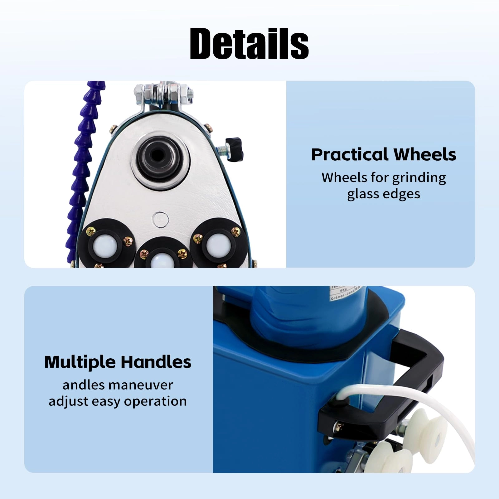 Small Glass Edging Machine - 1100W