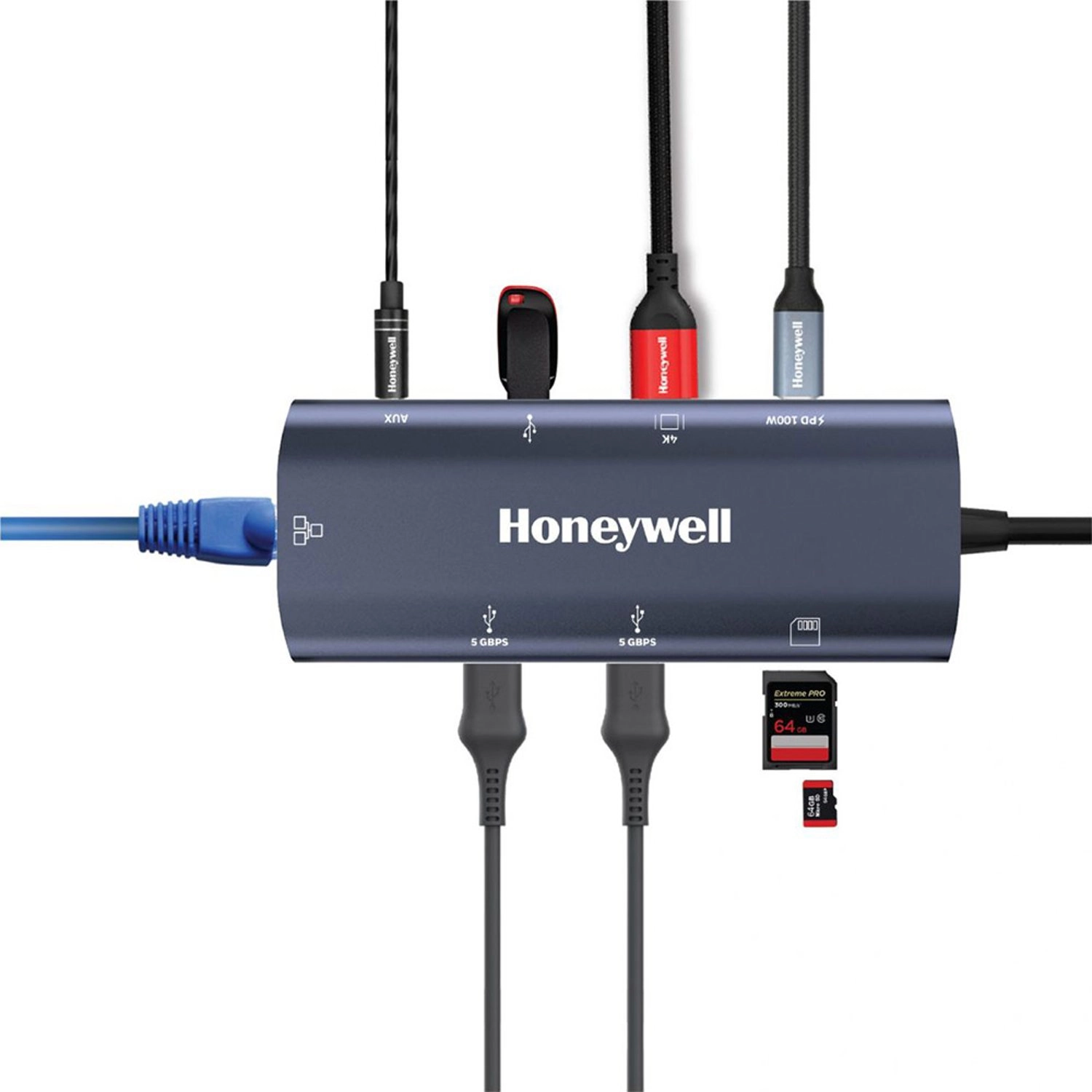 Honeywell 9 Port USB-C Hub