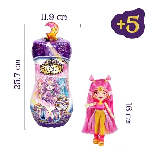 Pixlings - 4 Different Dolls 6" Fashion Doll