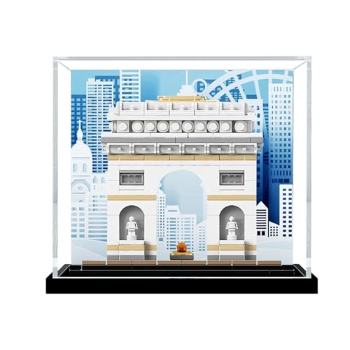 Display Case - 3MM Compatible with 21036 Arc de Triomphe