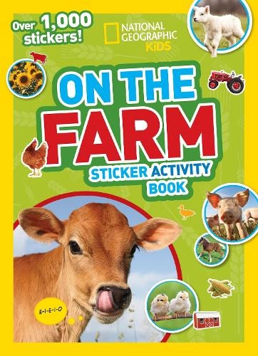 National Geographic Kids On The Farm Activity Sticker Book