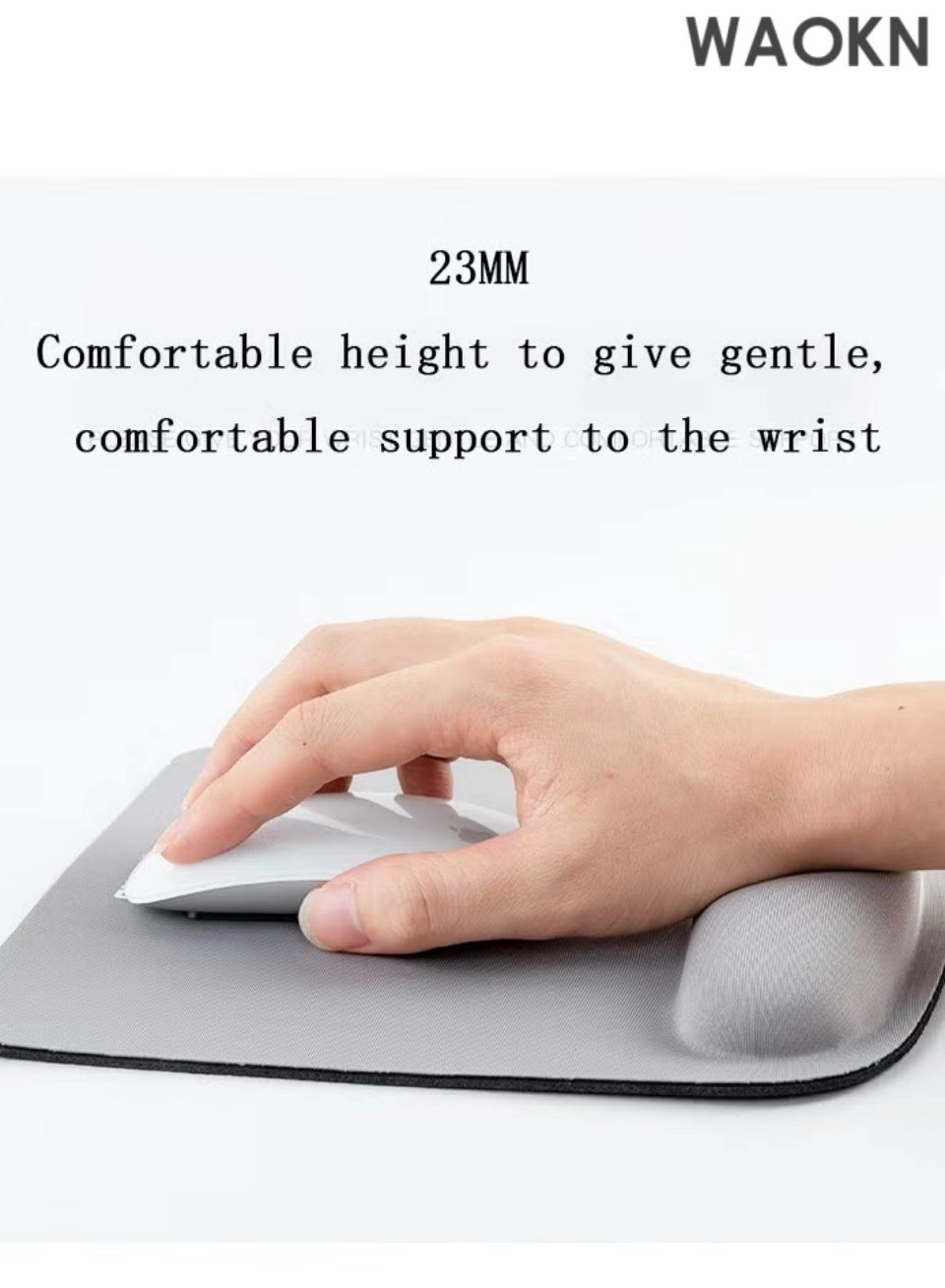 Wrist Rest Memory Foam Ergonomic Mouse Pad