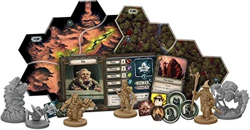 The Lord of the Rings: Journey through Middle Earth: Dark Paths - Card Game (German)
