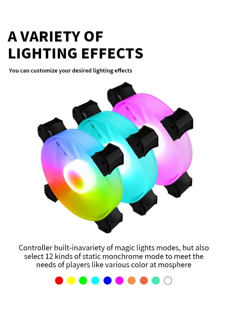 RGB Case Fan - 3PCS 120mm