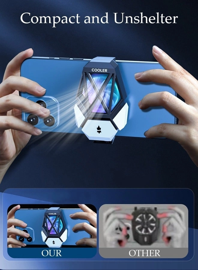 Phone Cooler - Fast Cooling Fan for iPhone Android
