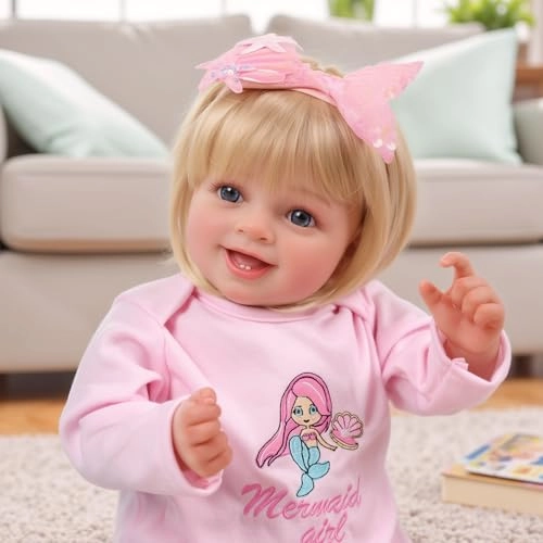 Bemi Reborn Baby Doll - 20 Inch Cloth Body Ages 3+