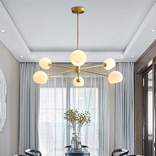 Magic Bean Molecule Chandelier