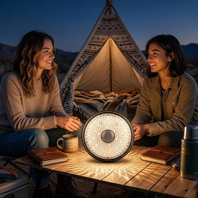 8M LED - Rechargeable Outdoor Light Portable Tent Lantern