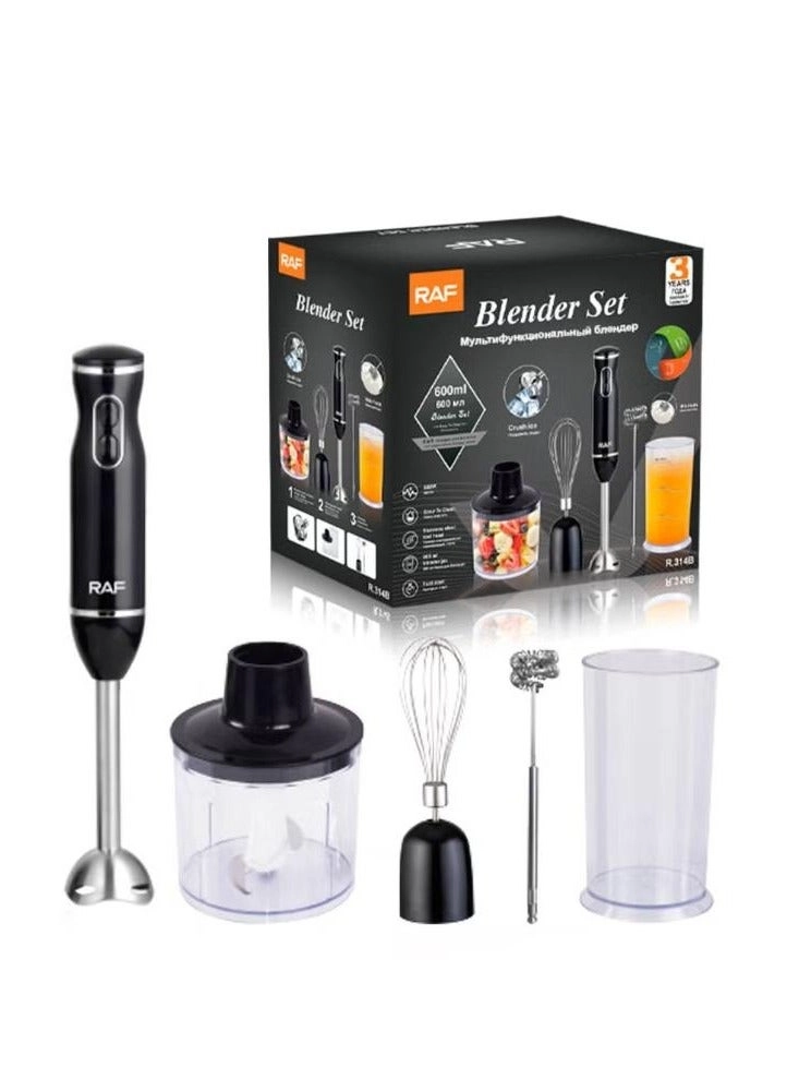 Blender Set - Stainless Steel Turbo Boost Chopper