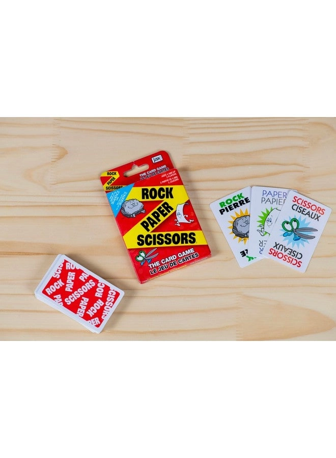 Rock Paper Scissors Card Game - Bilingual