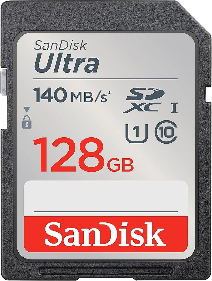 SanDisk Ultra SD UHS I 128GB  140 Mb/s