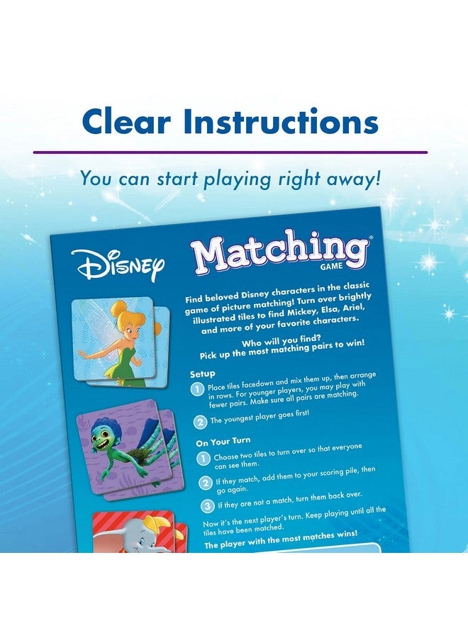 Disney Classic Characters Matching Game - 3-5