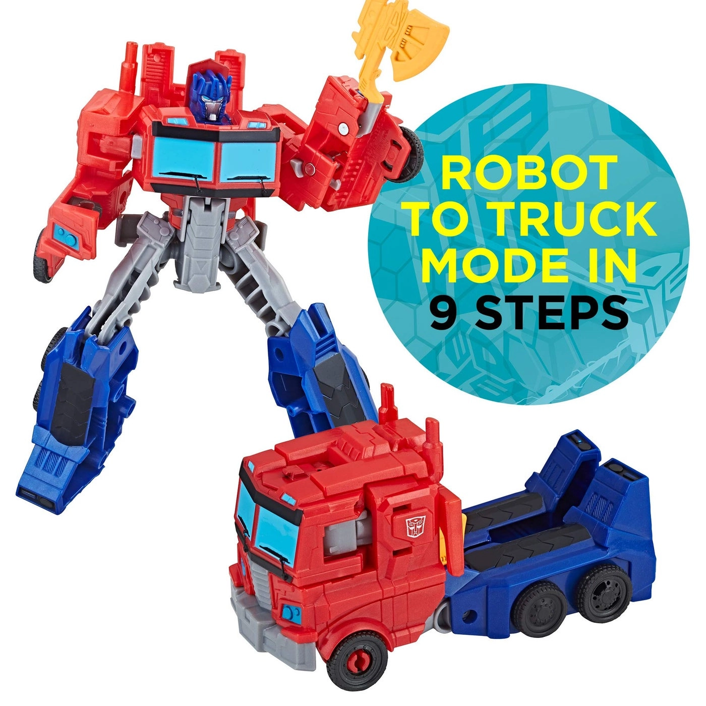 Cyberverse - 8 steps Optimus Prime
