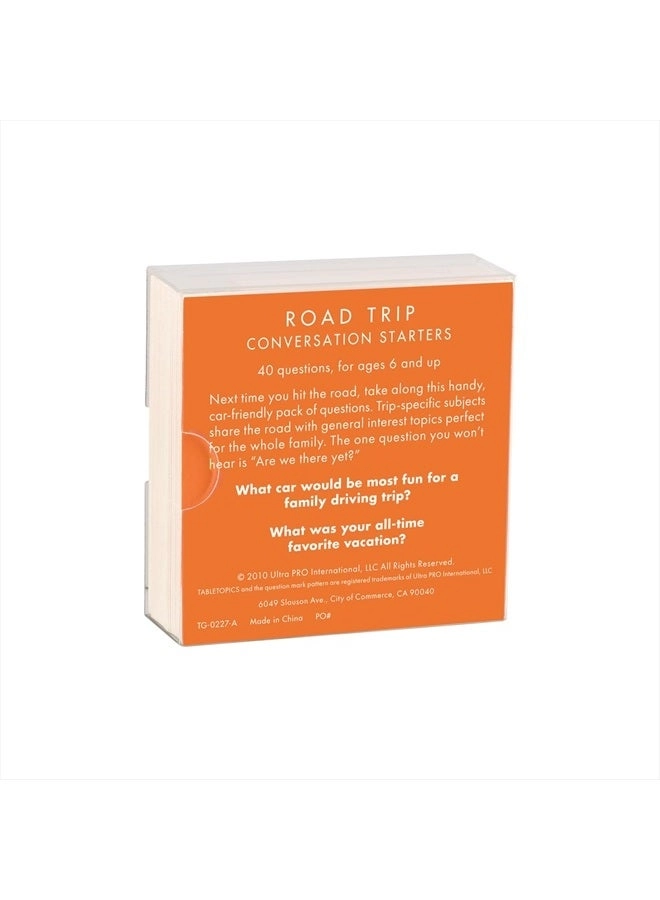 Road Trip to Go - 40 Conversation Cards