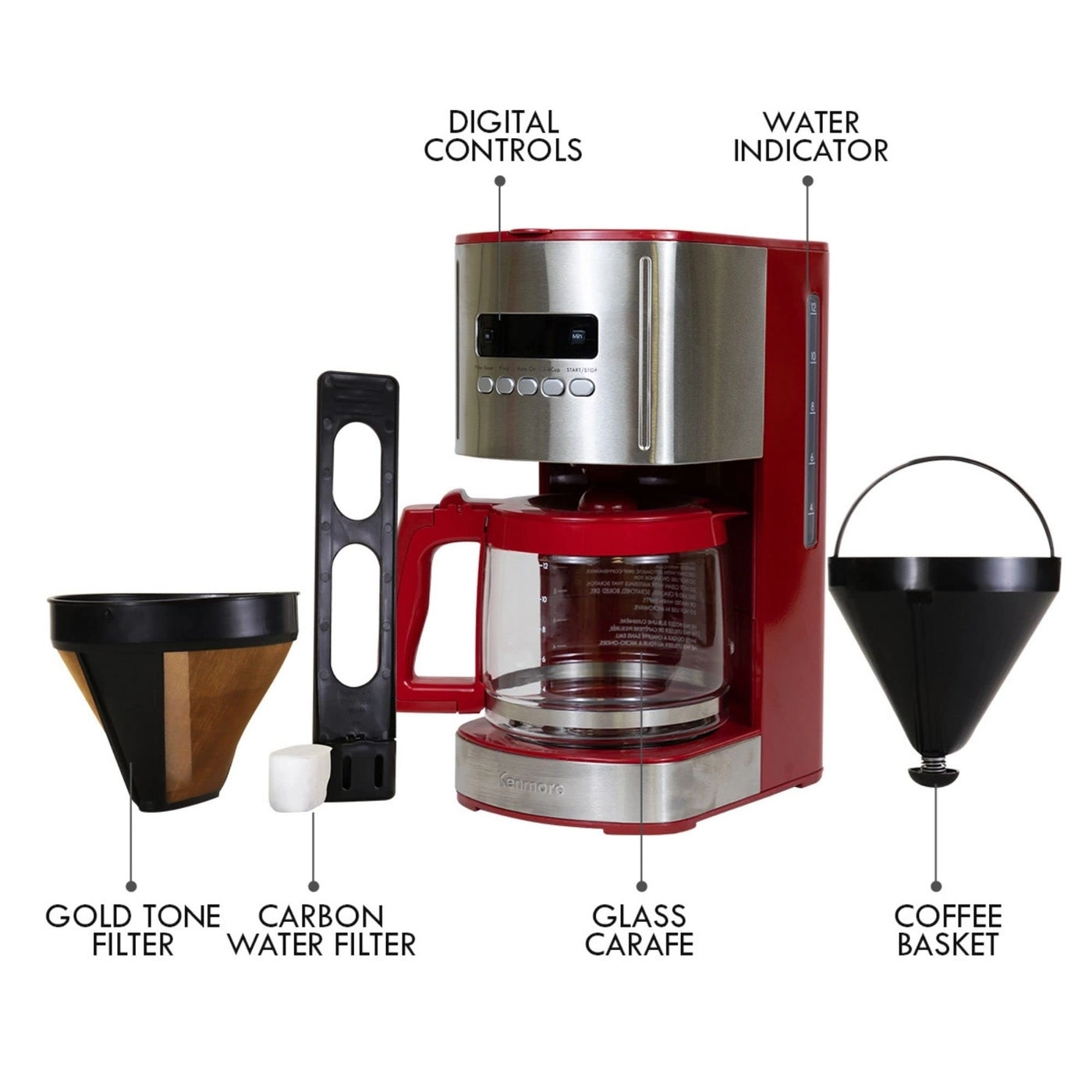 00840706 - 12Cup Programmable Aroma Control
