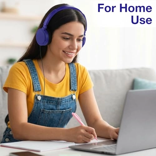 6 Pack Classroom Headphones Wired Headphone