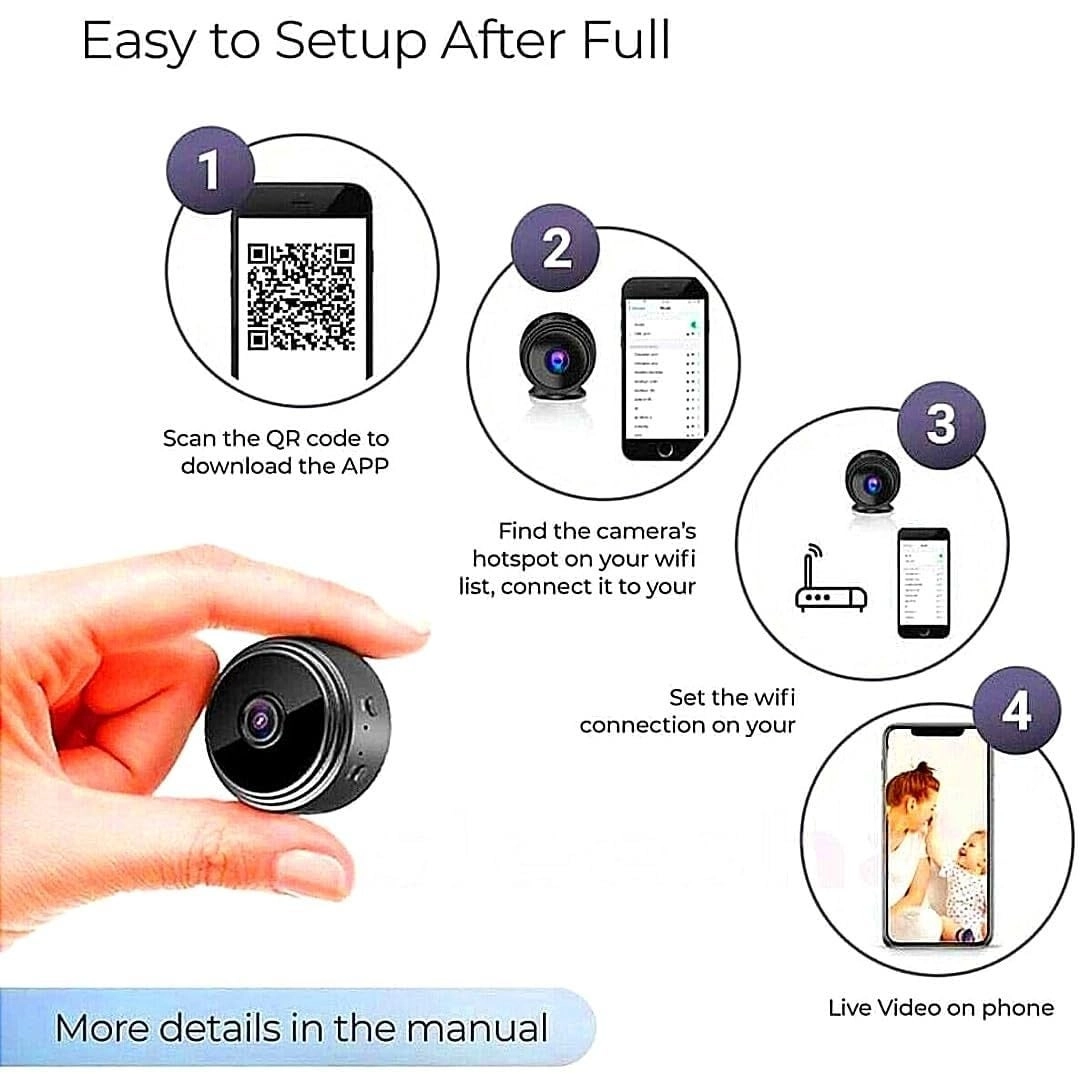 Smart Security Shape 360 Camera 1080p