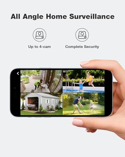 Home Security Camera System - 4 4MP