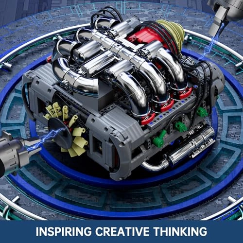 Flat-Six Engine Model Kit (10181) - Battery Box