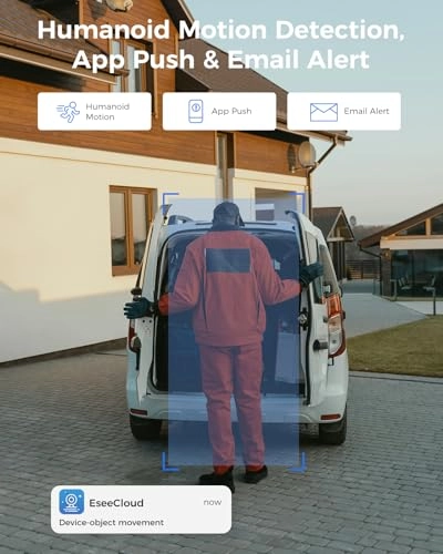 Pro WiFi Wireless Security Camera System - 12pcs 16 Channel 5MP