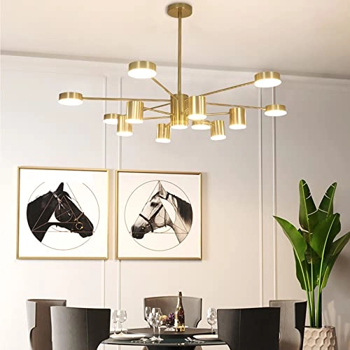 Sputnik Chandelier - white light neutral light warm light