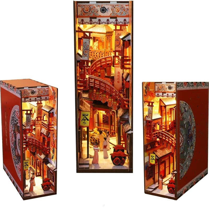 3D Wooden Book Stand Puzzle - 1：24