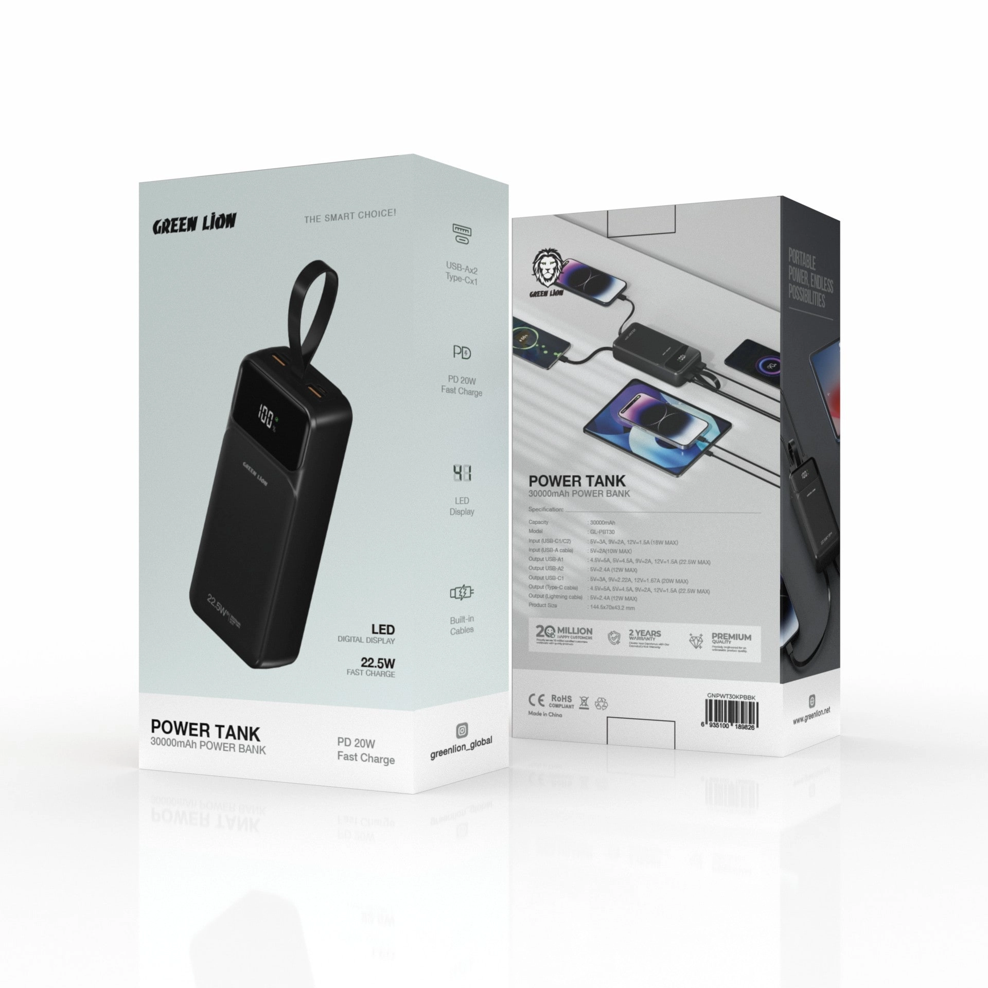 Power Tank - 30000mAh 22.5W