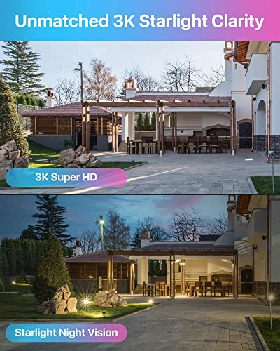 8CH 5MP 3K Lite - 4 Cameras