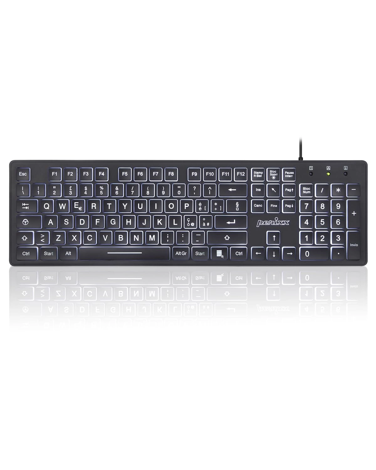 Perixx PERIBOARD-317 - IT Wired