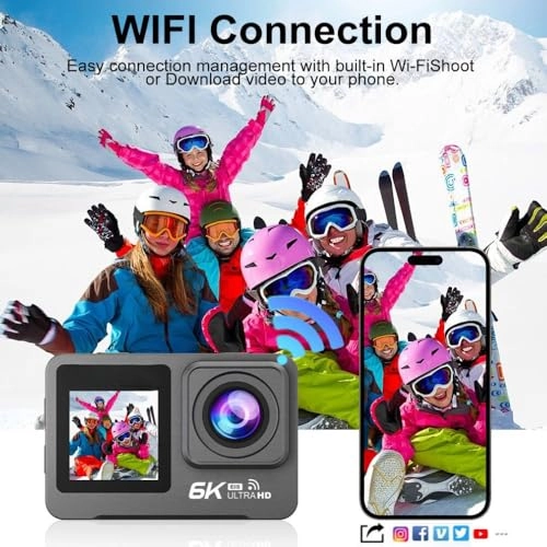 UltraHD 5K Action Camera - 240FPS
