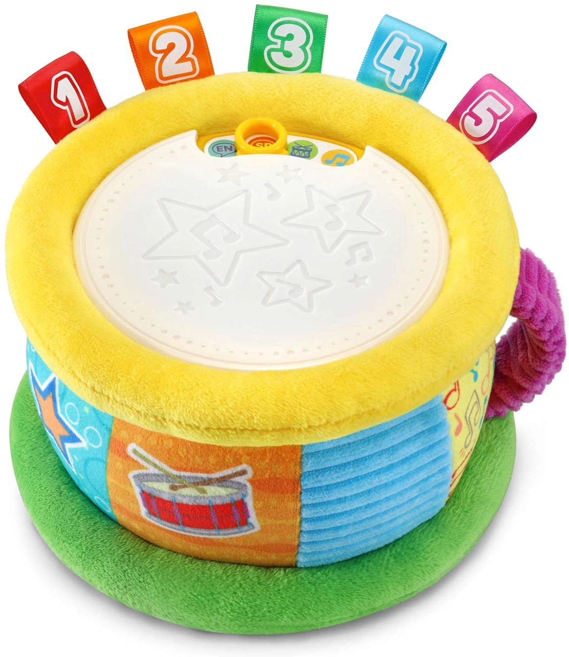 Play and Dream Learn & Groove Bilingual Thumpin' Numbers Drum - 6 months+