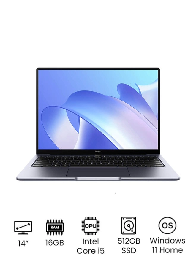 Huawei MateBook 14 KelvinF-W5651T - 14'' Core i5-1240P 16GB DDR4 512GB SSD