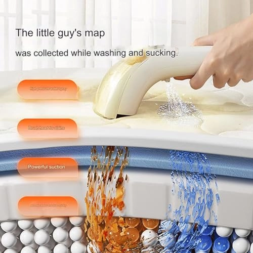 Carpet cleaning machine - One-click deep self-cleaning 450W