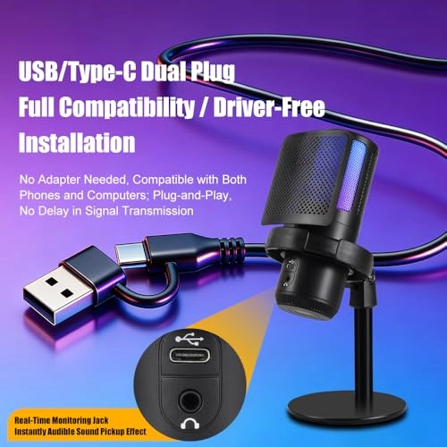 MS15 Desktop Version USB Microphone