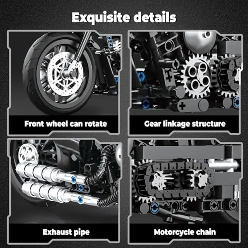 Motorcycle Building Set - Car Technic