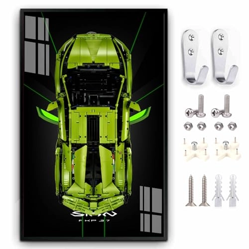 Display Wall Board (42115) - 80 x 50 cm aluminium alloy frame