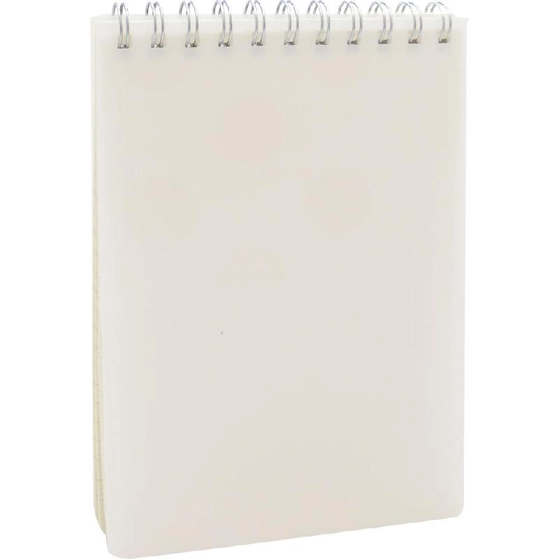 Notebook 19 X 26 cm Spiral - Grid 100 Sheets