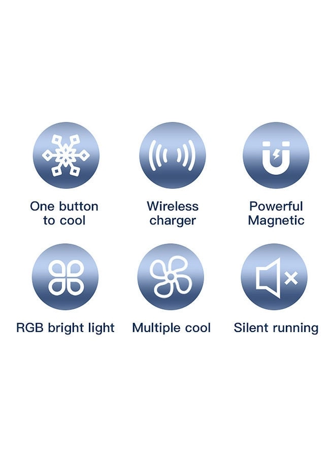 Phone Cooler - RGB 30dB Silent Mode