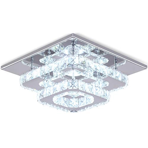 Crystal LED Ceiling Light - Cool White