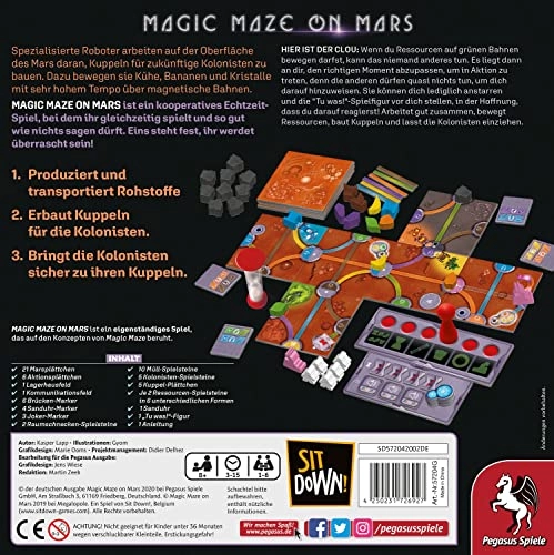 Magic Maze on Mars Science - 8 years+