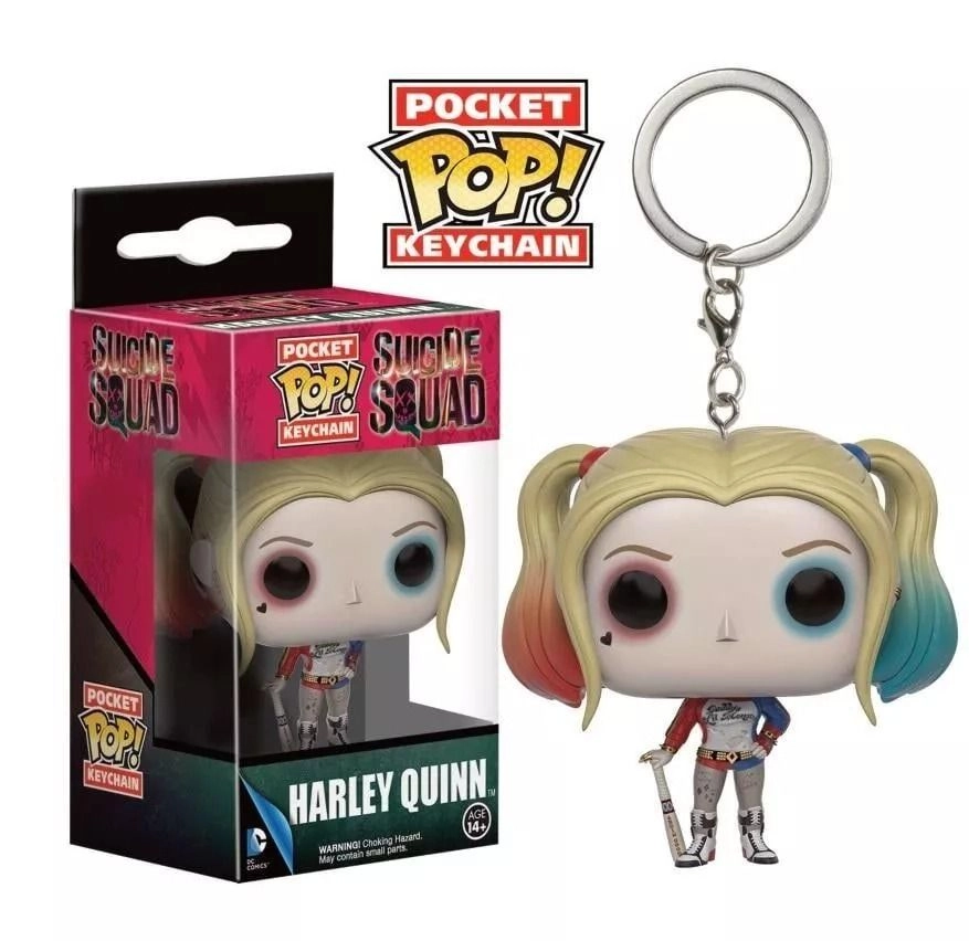FUNKO Pocket Pop! Movies: Suicide Squad - Harley Quinn Keychain