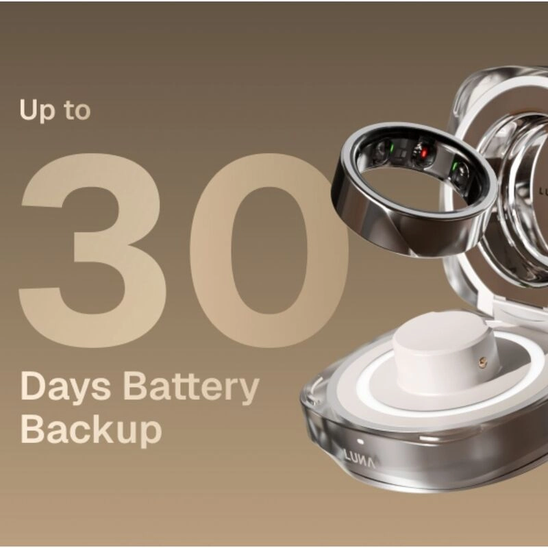 Luna Smart Ring Gen 2.0 - Size 8