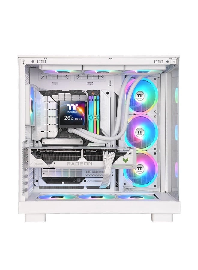 MAGFloe 360 Ultra ARGB Sync - 3.95" 480x480 LCD Display Snow (White) Edition