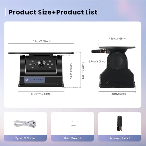 Reversing Camera - Night Vision WiFi 720P